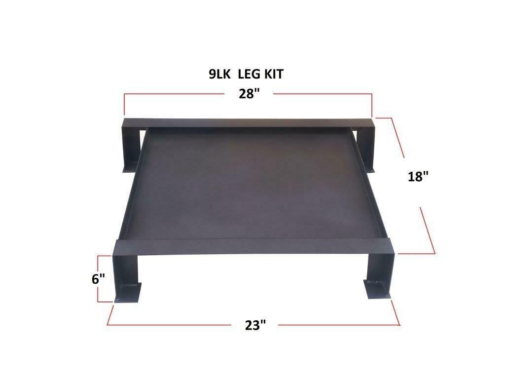 Leg Kit for Stoves (9LK) - Woodstove Fireplace Glass