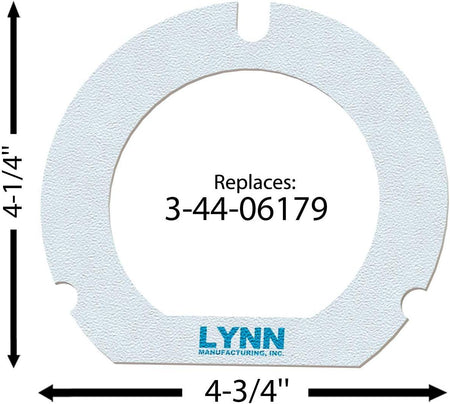 Lynn Manufacturing Replacement Harman Pellet Stove Tailpipe Gasket 3-44-06179, 1-00-07381, 2399J - Woodstove Fireplace Glass