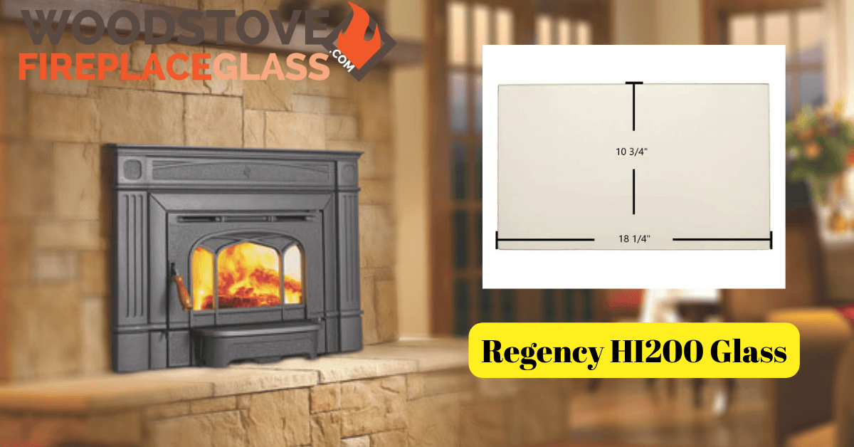 Regency HI200 Glass - Woodstove Fireplace Glass