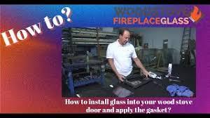 I need help installing my wood stove ceramic glass? - Woodstove Fireplace Glass
