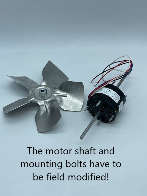 Country Flame Motor with Fan (100102CF)