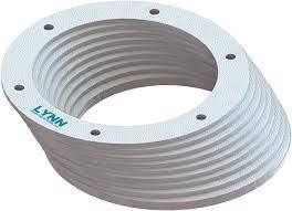 Lynn Manufacturing Pellet Stove 6" Round Gasket, Exhaust or Combustion Blower - 10 Pack, (2100X)