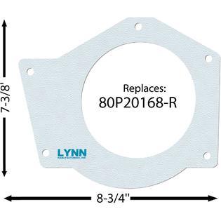 Lynn Manufacturing Replacement St Croix Pellet Stove Blower Gasket 80P20168-R, (2101J) - Woodstove Fireplace Glass