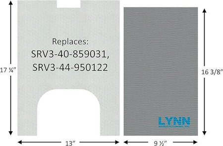 Lynn Manufacturing Replacement Vermont Castings Refractory Board and Superwool Blanket Kit, Aspen C3, SRV3-40-859031, SRV3-44-950122, 2391C - Woodstove Fireplace Glass