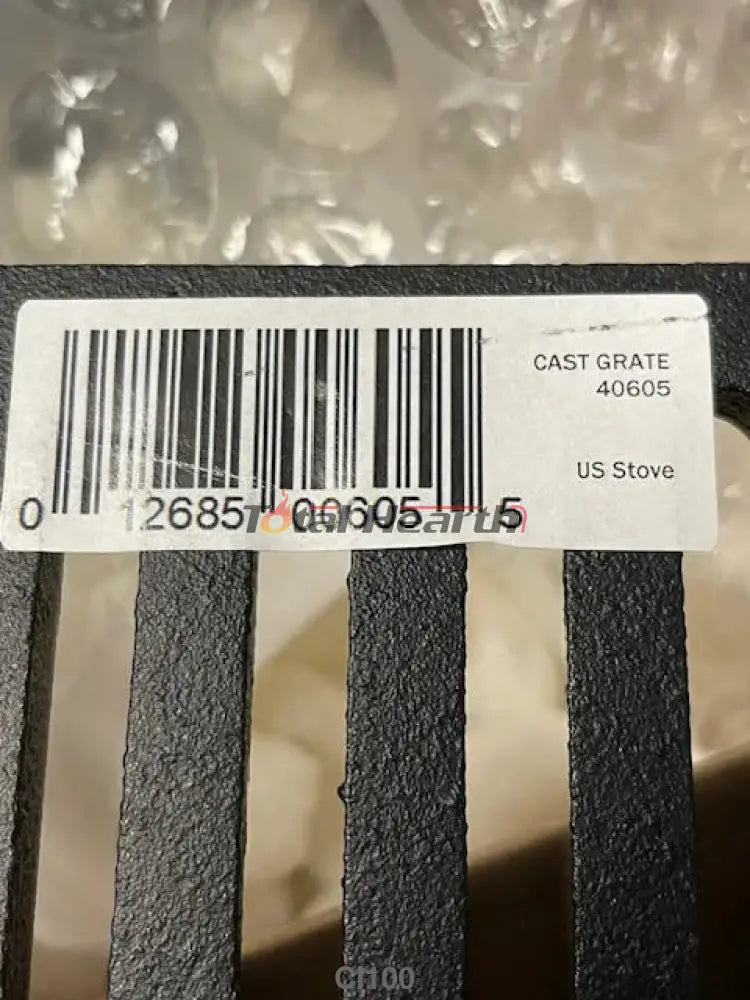 US Stove Cast Grate (40605) - Woodstove Fireplace Glass
