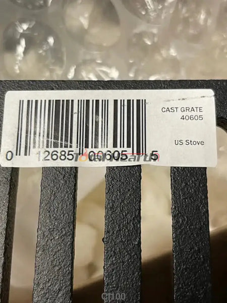 US Stove Cast Grate (40605) - Woodstove Fireplace Glass