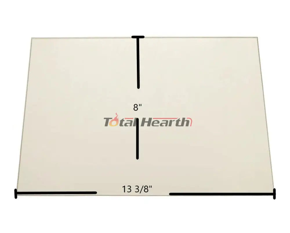 Blaze King KFF-403 Glass - Woodstove Fireplace Glass