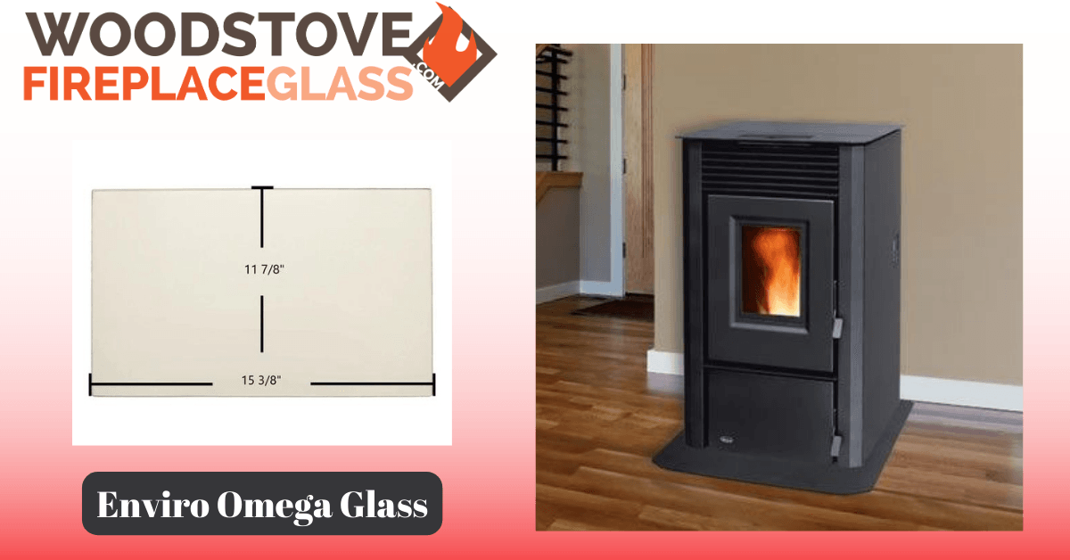 Enviro Omega Glass - Woodstove Fireplace Glass