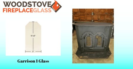Garrison 1 Glass - Woodstove Fireplace Glass