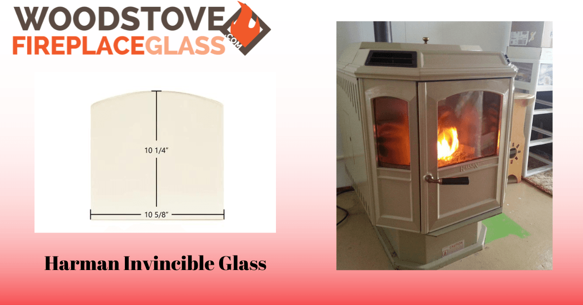 Harman Invincible Glass - Woodstove Fireplace Glass