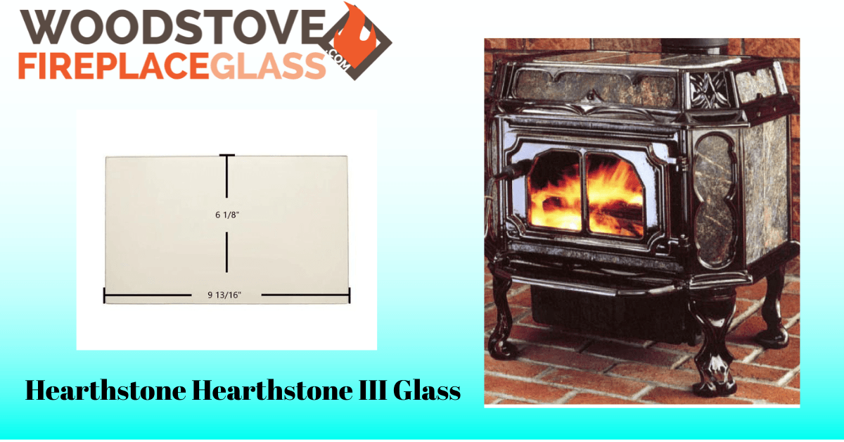Hearthstone Hearthstone III Glass - Woodstove Fireplace Glass