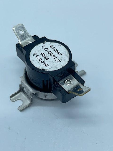 Thermodisc Switch 120 degree F Limit Control- (TDF120-20F)