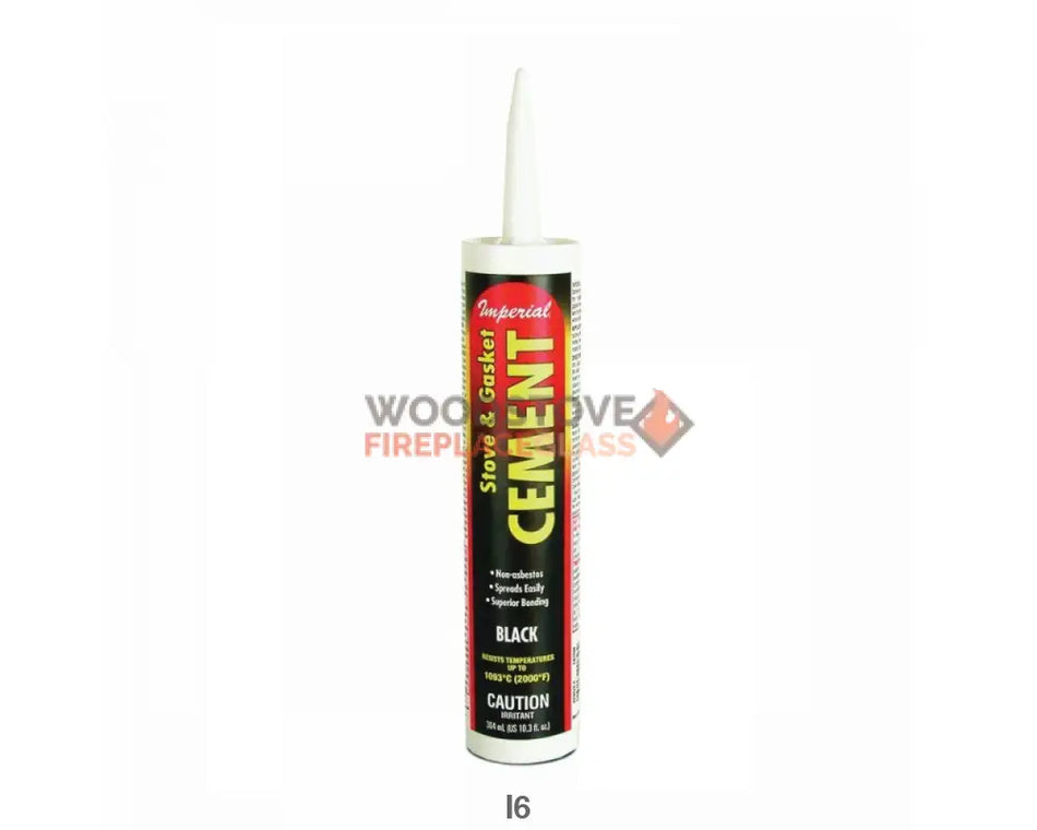 Imperial Gasket Cement, 10.3 Oz - Cartridge (KK0076) - Woodstove Fireplace Glass
