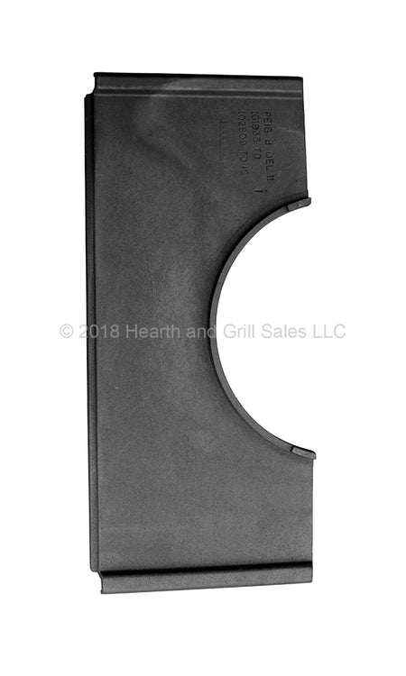 Back Burn Plate For 8TDC stove (J102809) - Woodstove Fireplace Glass