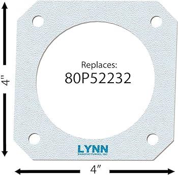 Lynn Manufacturing Replacement St Croix Pellet Stove Exhaust Gasket 80P52232 & Enviro 50-1448, (2102J) - Woodstove Fireplace Glass
