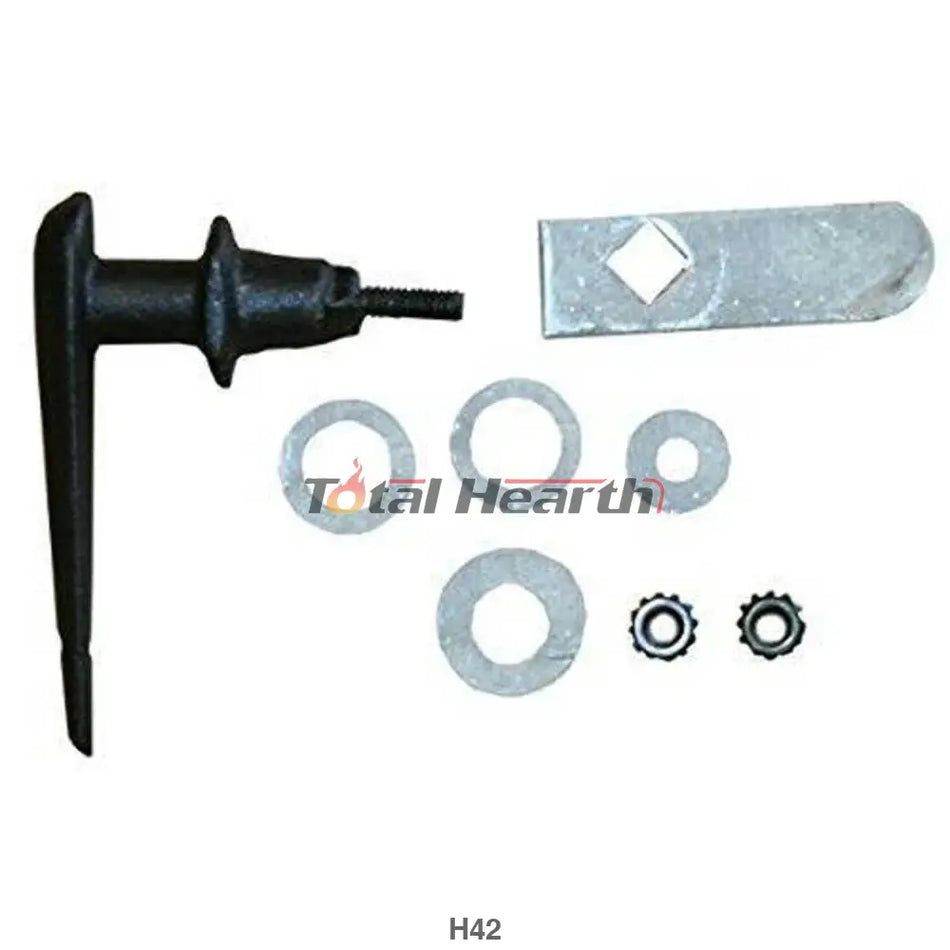 US Stove Handle Latch Kit – LK26SV | Fits Wonderwood & Wondercoal Circulators | Heavy-Duty Cast Iron