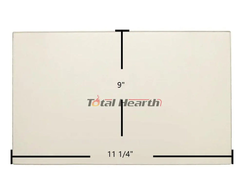 Appalachian 32-BW-1988, 37, 36 BW NEW Center Glass (0610-8019) - Woodstove Fireplace Glass