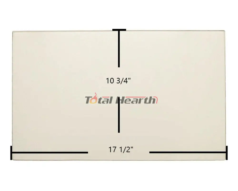 Breckwell P2000FS, P2000, P2000I, P2700, P2000 Tahoe, P2700 Mojave Center Glass - Woodstove Fireplace Glass