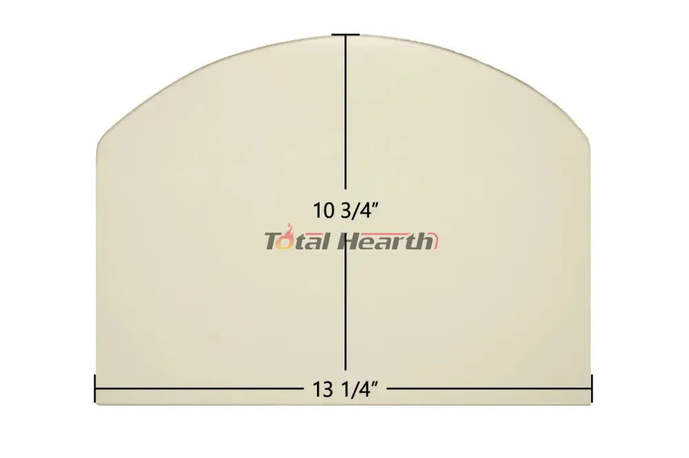 Consolidated Dutchwest Small #2477 non-cat Glass - Woodstove Fireplace Glass