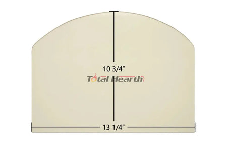 Consolidated Dutchwest Small #2477 non-cat Glass - Woodstove Fireplace Glass