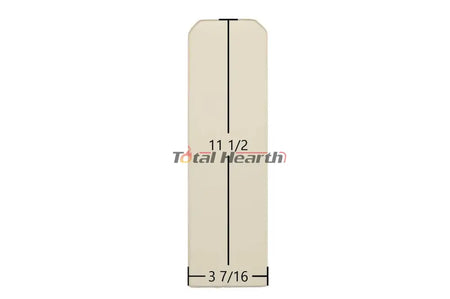 Country Flame BBF, Crossfire, Ovation, Harvester, O2, OV2CBF Side Glass - Woodstove Fireplace Glass