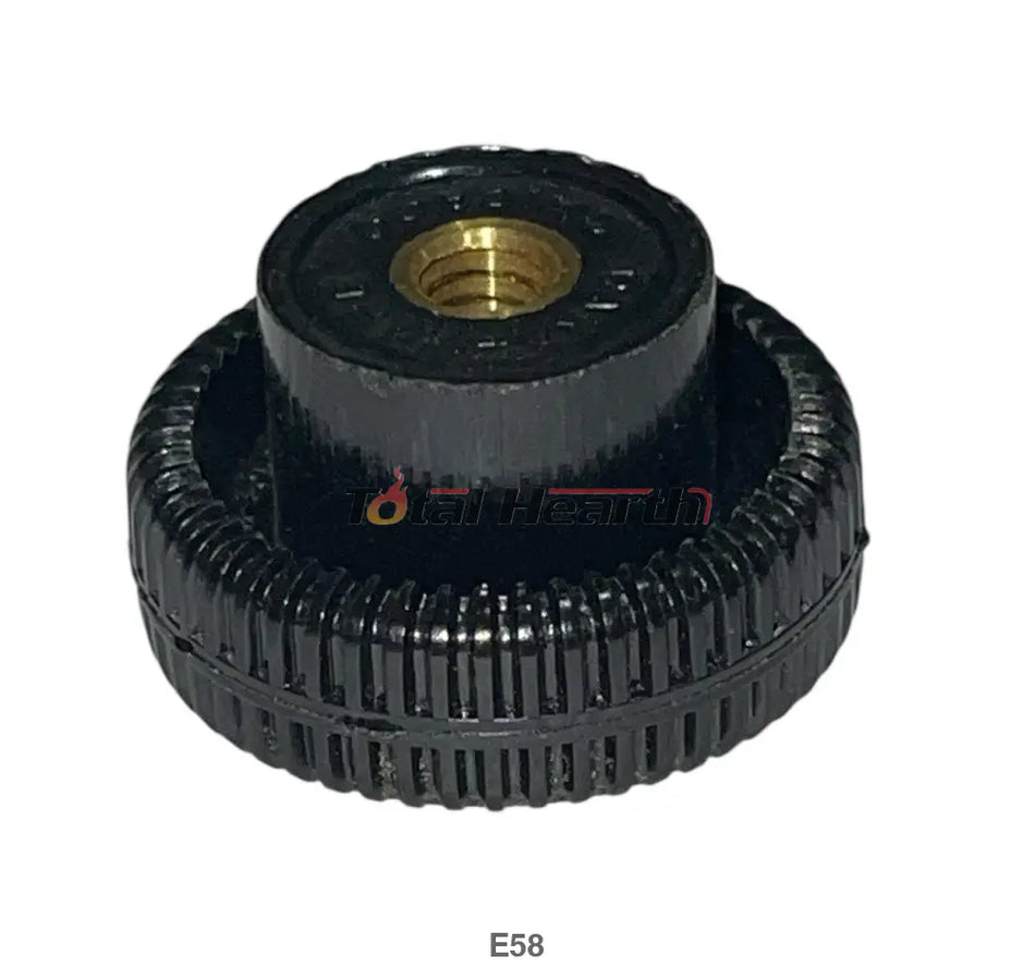 Phenolic Control Knob (PGB-3055) – 1 1/4" Black Knob for Dove & High Valley Stoves