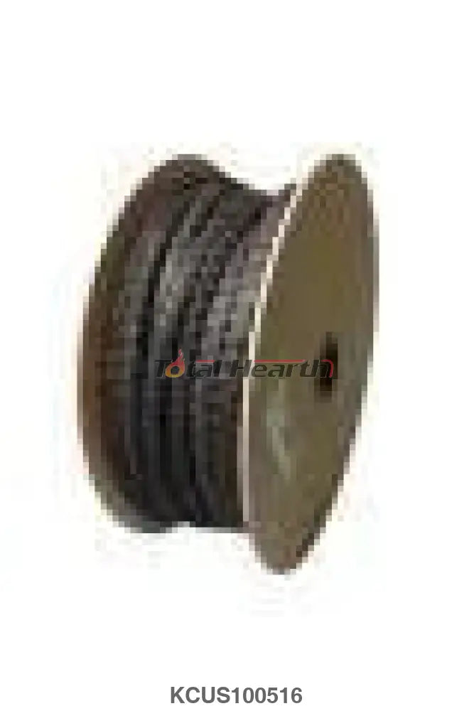 3/8" Rope Gasket 100ft Roll - Woodstove Fireplace Glass