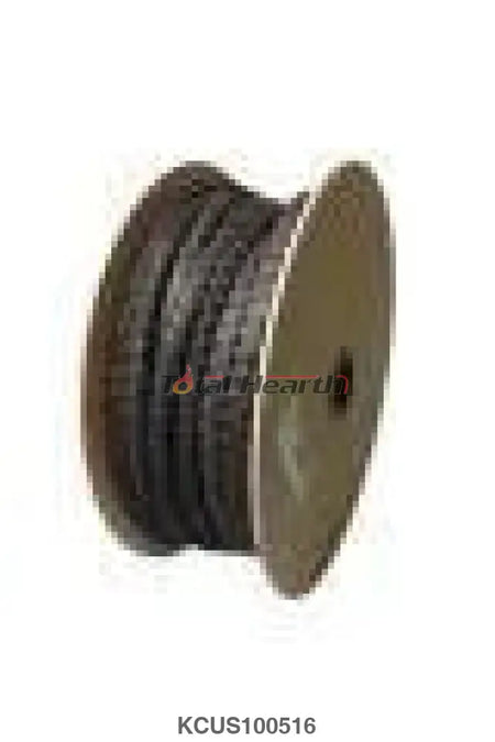 3/8" Rope Gasket 100ft Roll - Woodstove Fireplace Glass