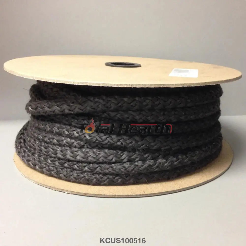 3/8" Rope Gasket 100ft Roll - Woodstove Fireplace Glass