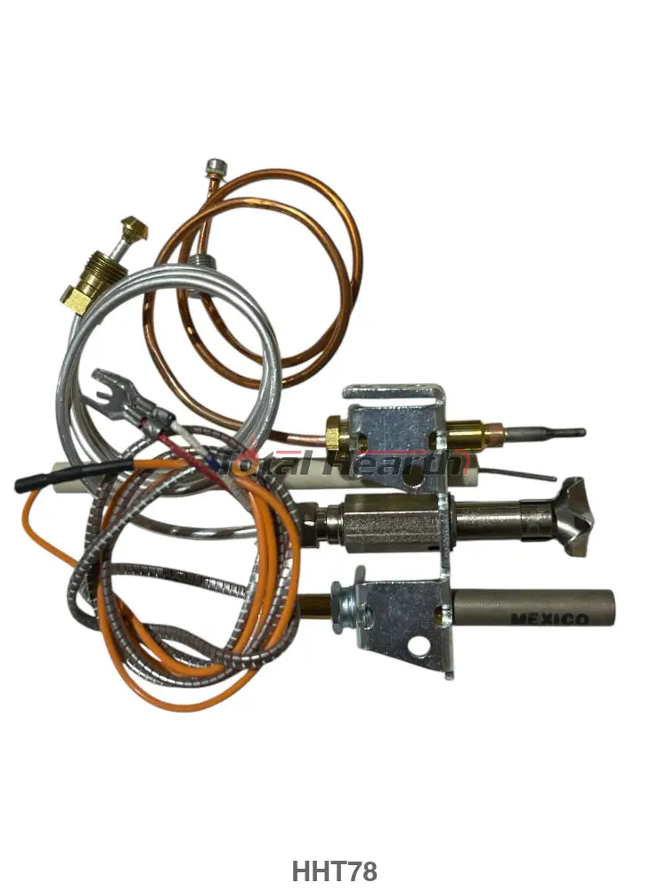 Natural Gas Pilot Assembly – Heatilator 4021-732 | Side Mount Tin Hood | Millivolt Standing Pilot