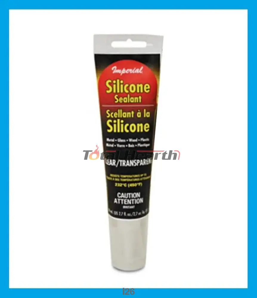 Silicone Sealant Clear - (KK0322) - Woodstove Fireplace Glass