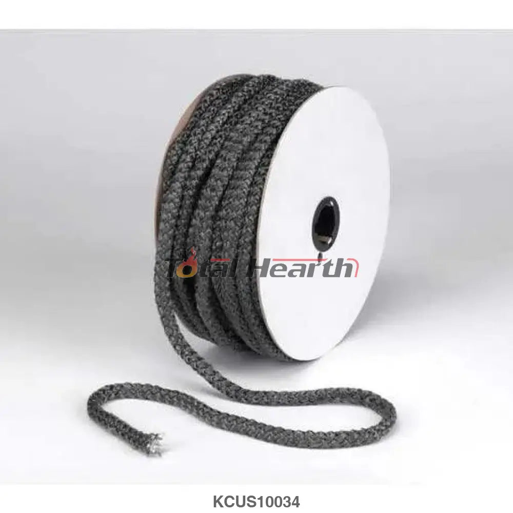 3/4"in Rope Gasket 100ft Roll - Woodstove Fireplace Glass