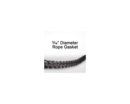 Pacific Energy Door gasket 8ft (5/16in) and cement tube - Woodstove Fireplace Glass