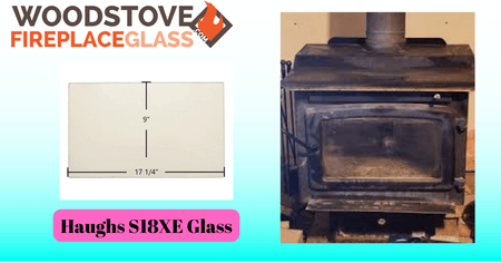 Haughs S18XE Glass - Woodstove Fireplace Glass