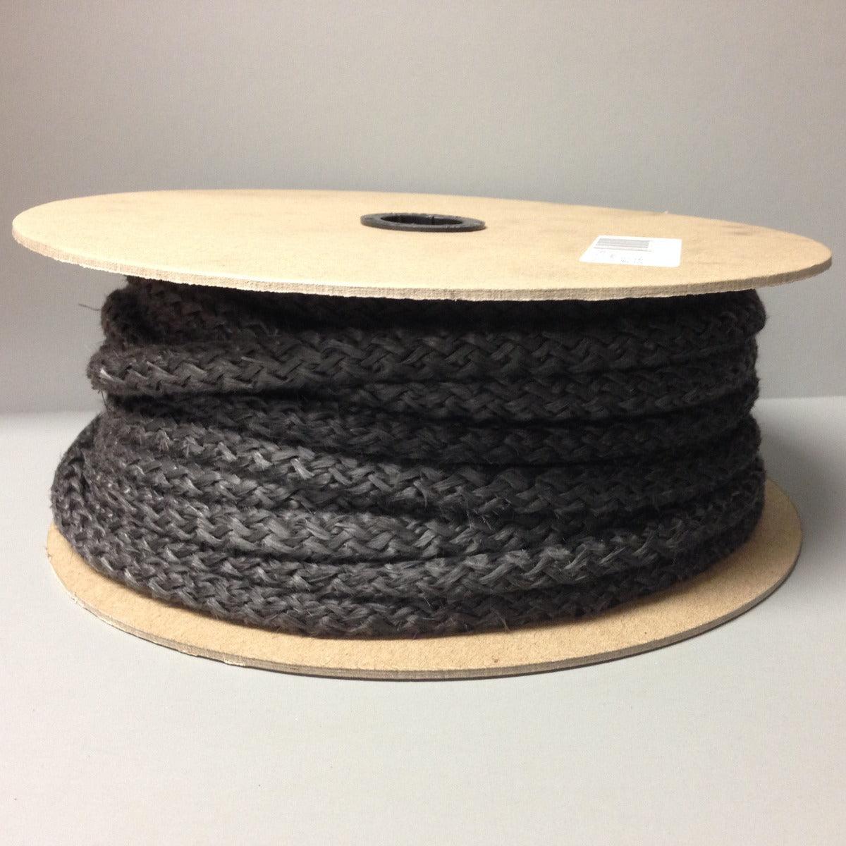 5/8" Rope Gasket 100ft Roll - Woodstove Fireplace Glass
