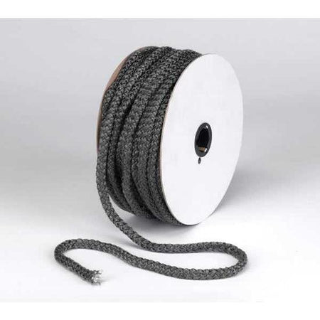 3/8" Rope Gasket 100ft Roll - Woodstove Fireplace Glass